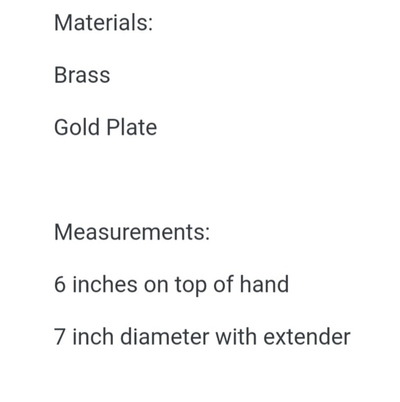 Gold Hand Chain - Picture 4 of 4